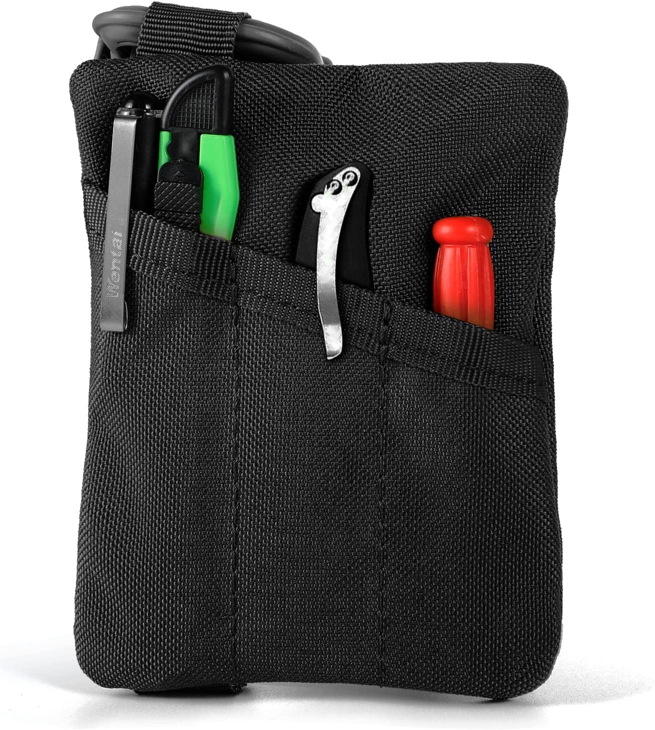 Tactical Wallet Key Pouch Military EDC Mini Coin Purses Zipper Small Waist Bag