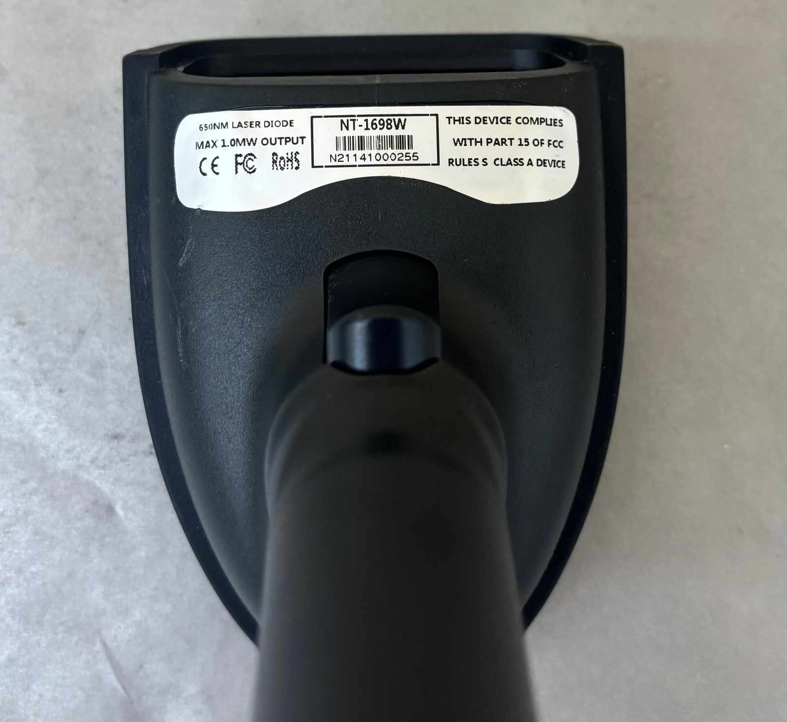 NETUM NT-1698W Laser Cordless Barcode Scanner w/ Cable