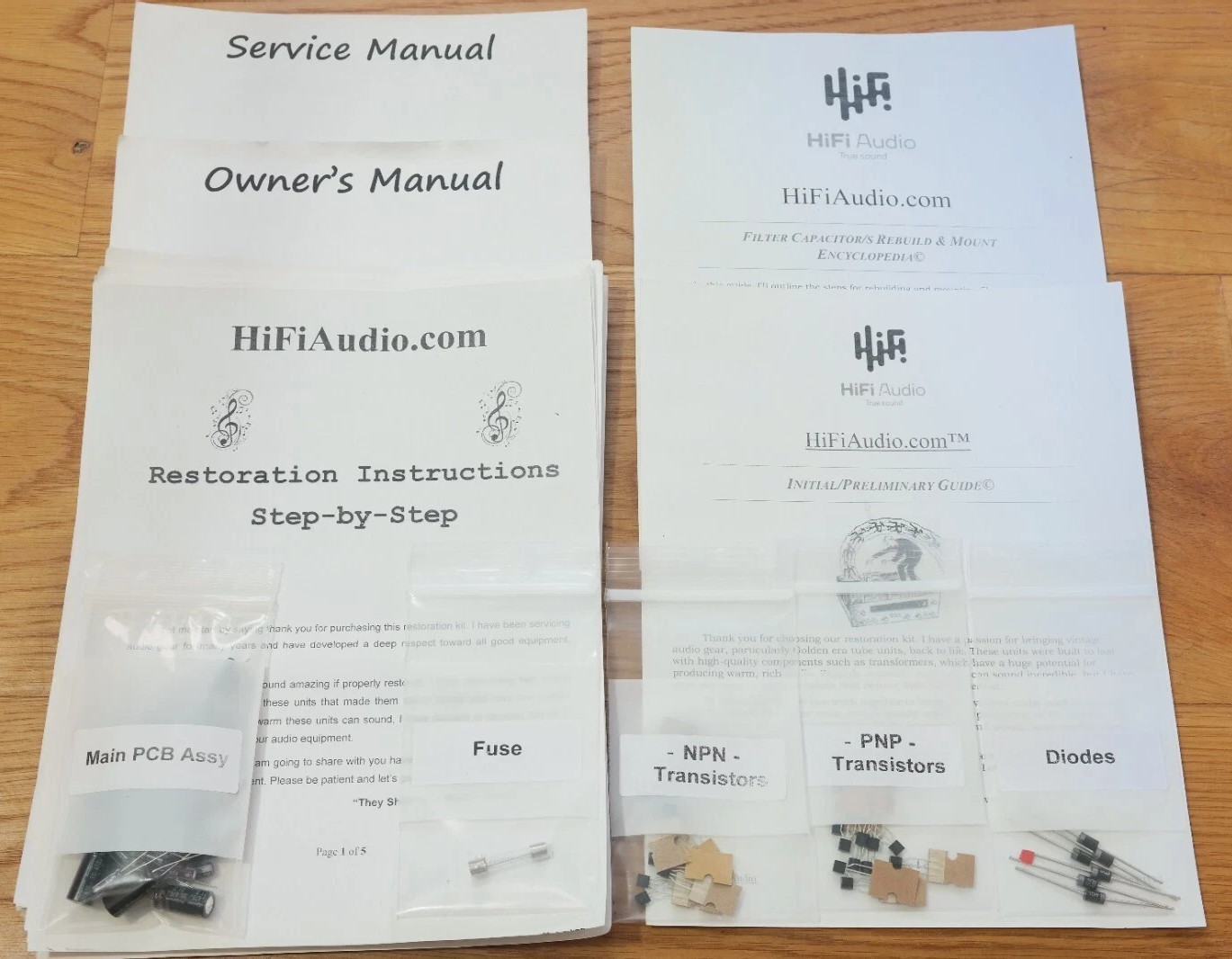 DBX 3BX expander rebuild restoration recap upgrade kit capacitor
