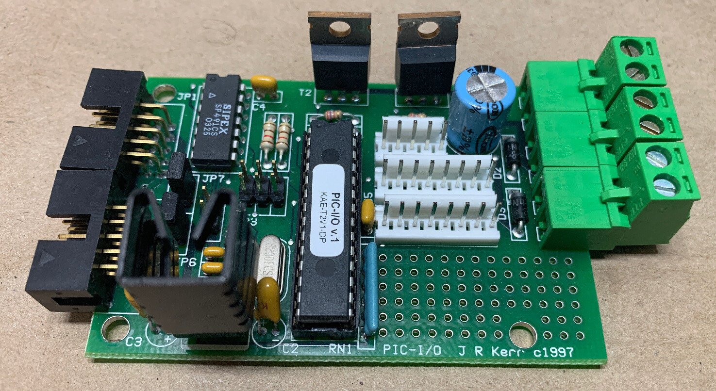 Jeffrey Kerr PIC-I/O KAE-T2V1-DP CONTROL BOARD ~ SHIPS FREE