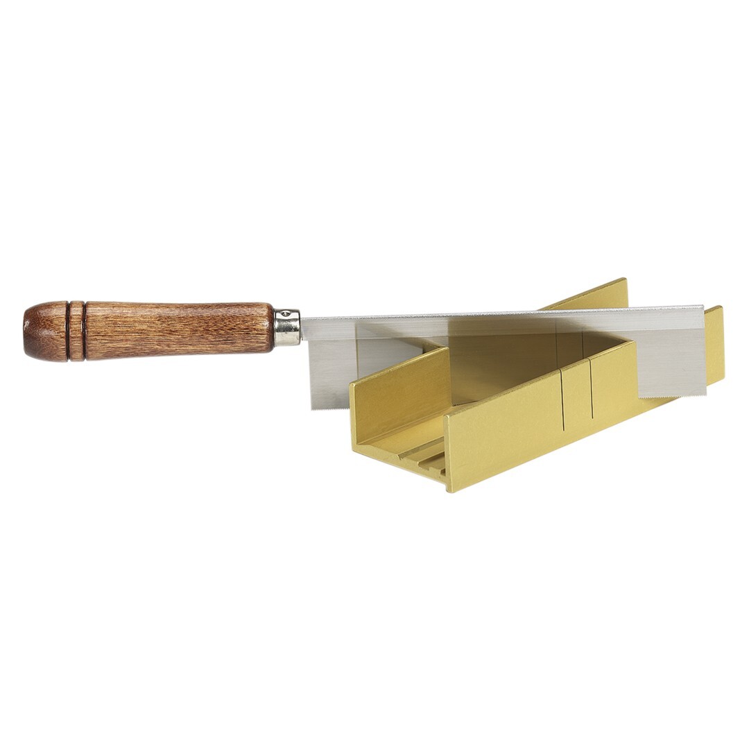 ZONA Saw 35-241 Fine Kerf Saw 42T with Aluminum Thin Slot Miter Box USA MADE