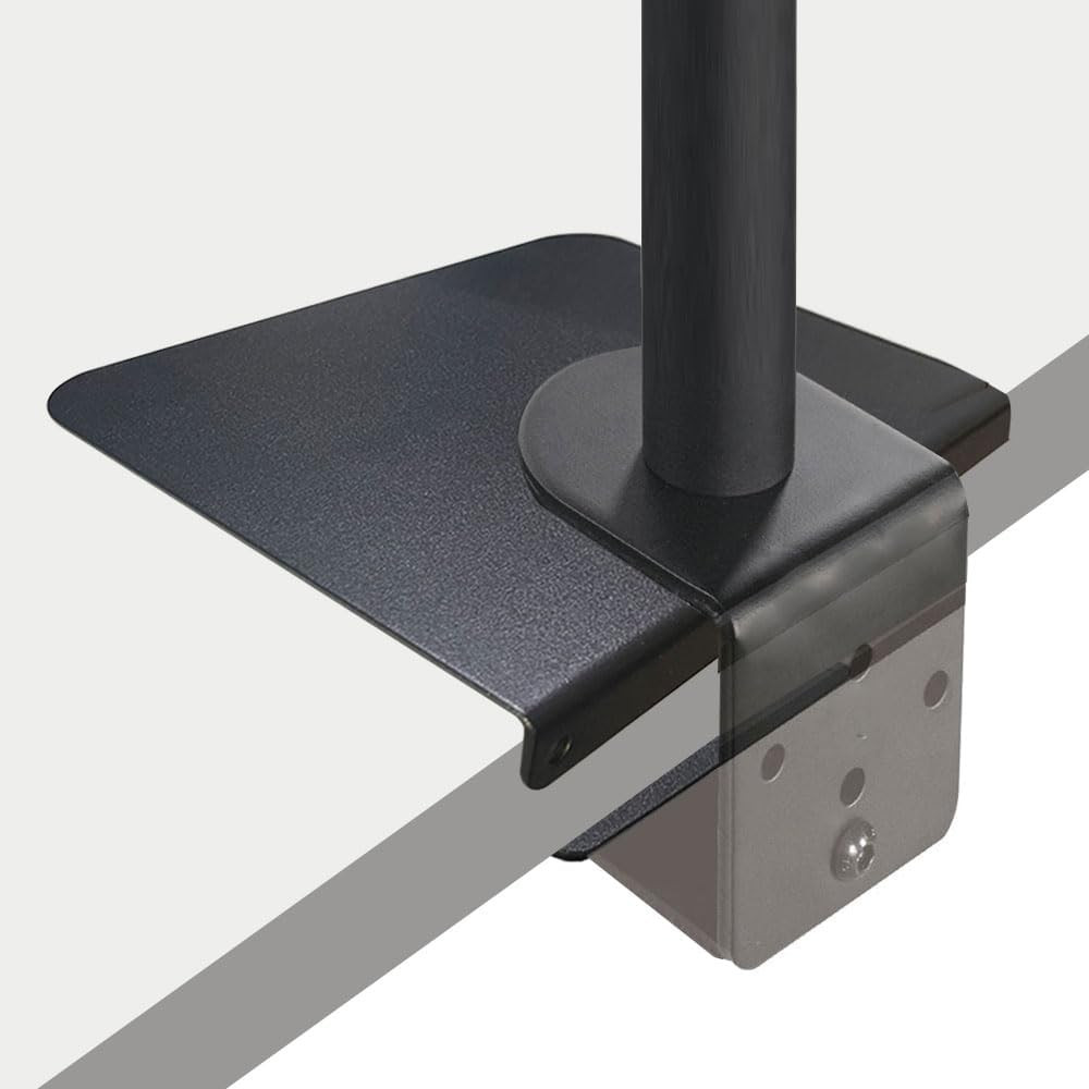 Steel Monitor Mount Reinforcement Plate Fits Most Monitor Desk Mount，For Fragile