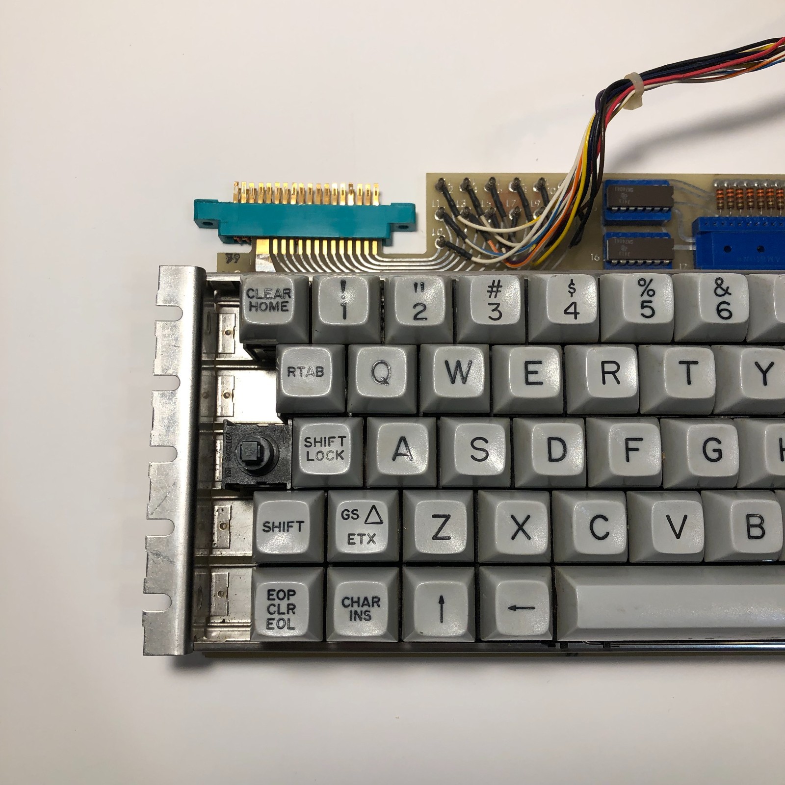 Vintage Micro Switch Keyboard Model SW-10968 (Untested)