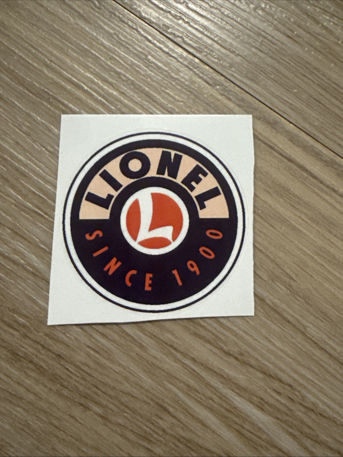 Lionel Trains Logo Sticker 2 Inch Since 1900 Vinyl Decal Model Railroad