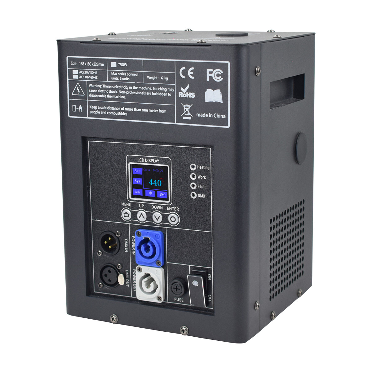 750W Cold Spark Machine Wedding DJ Party Stage Effect Firework Machine