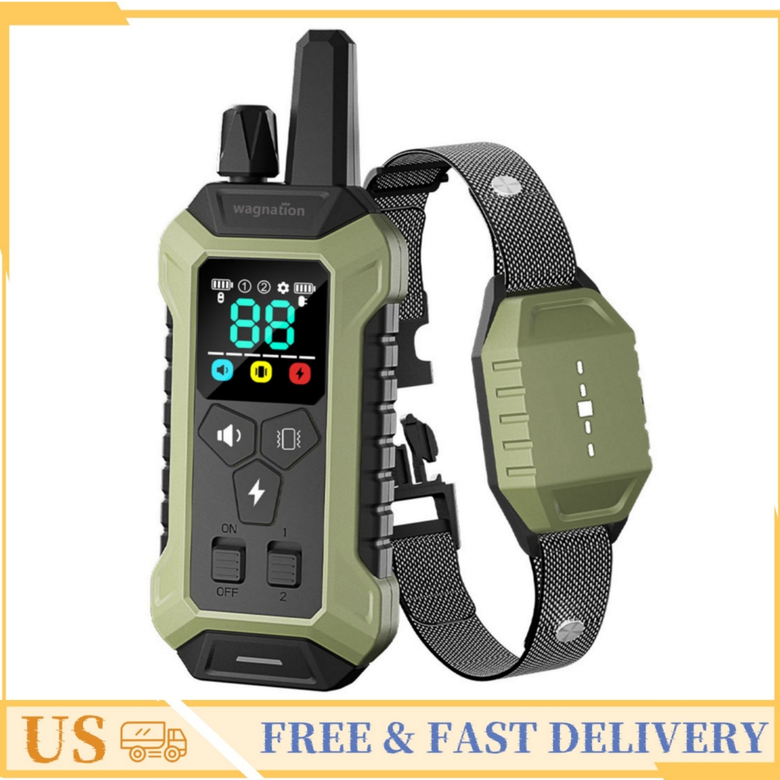 Dog Shock Collar - 4000Ft Dog Training Collar with Remote 3 Training Modes NEW
