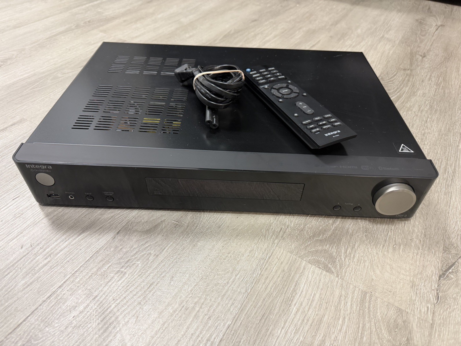 Integra DSX-3, 5.1  AV Network 4k Receiver-Bundle Remote-50wx4-Phono-BT-PreOwned