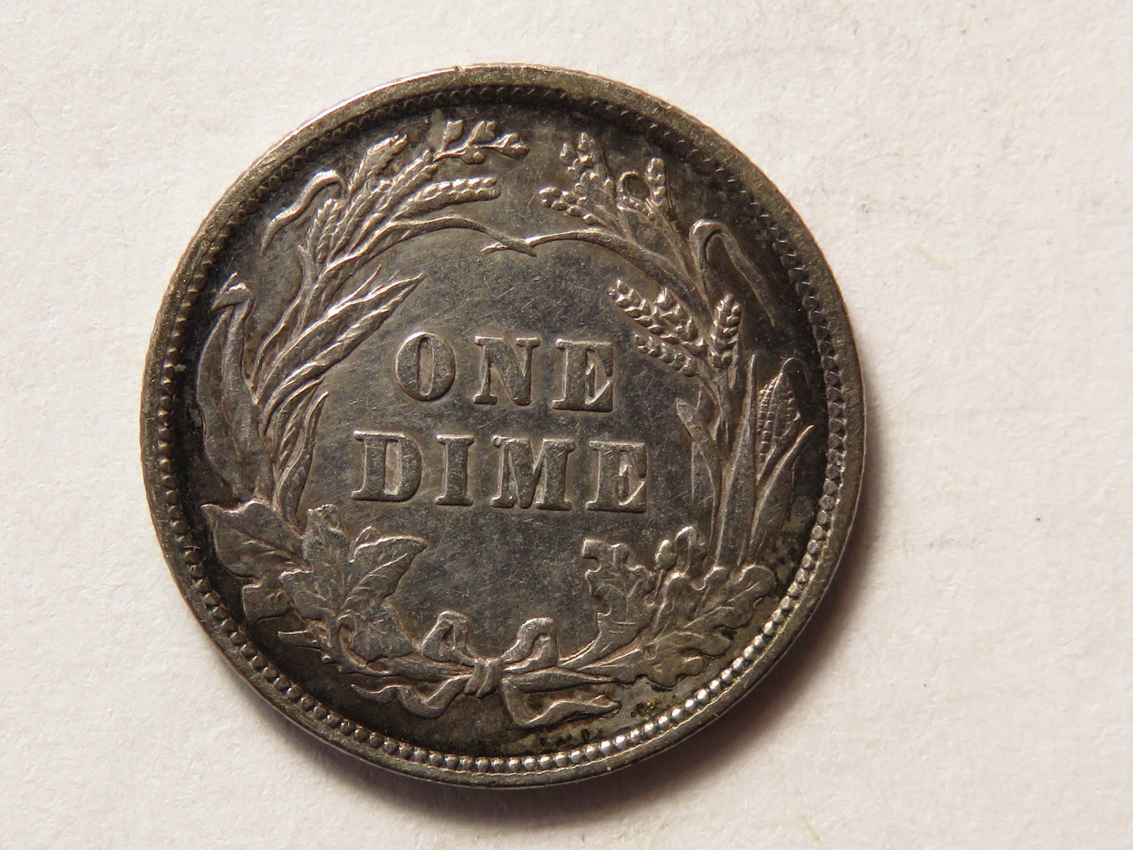 1899-P Barber Dime Grading AU/Unc.