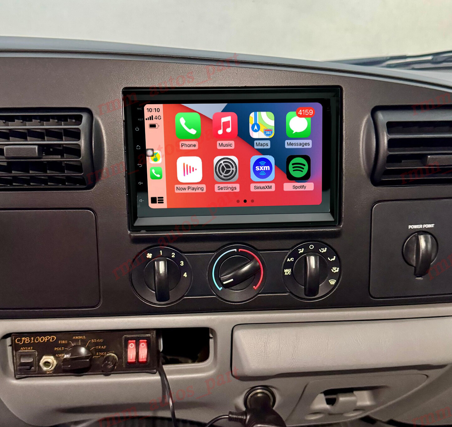 For 2006-2014 Ford F-250 F-350 Apple Carplay Car Radio Android AI Voice Control