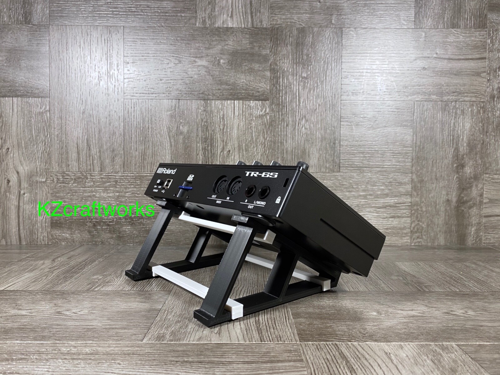 30º Angled Stand for Roland  MC-101 Groovebox / TR-6S Drum - BLACK - US Seller