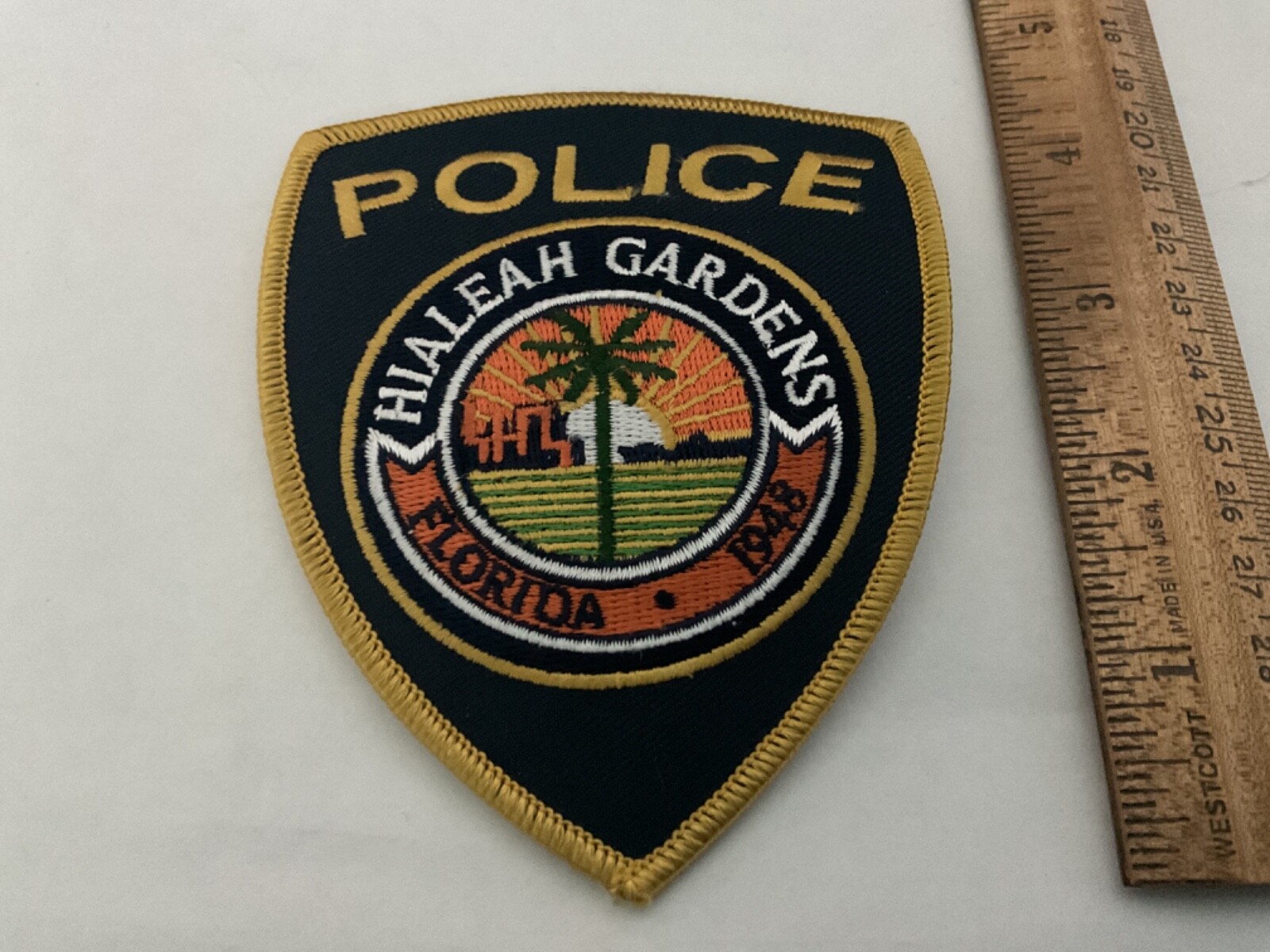 Hialeah Gardens Police Florida collectable patch new full size