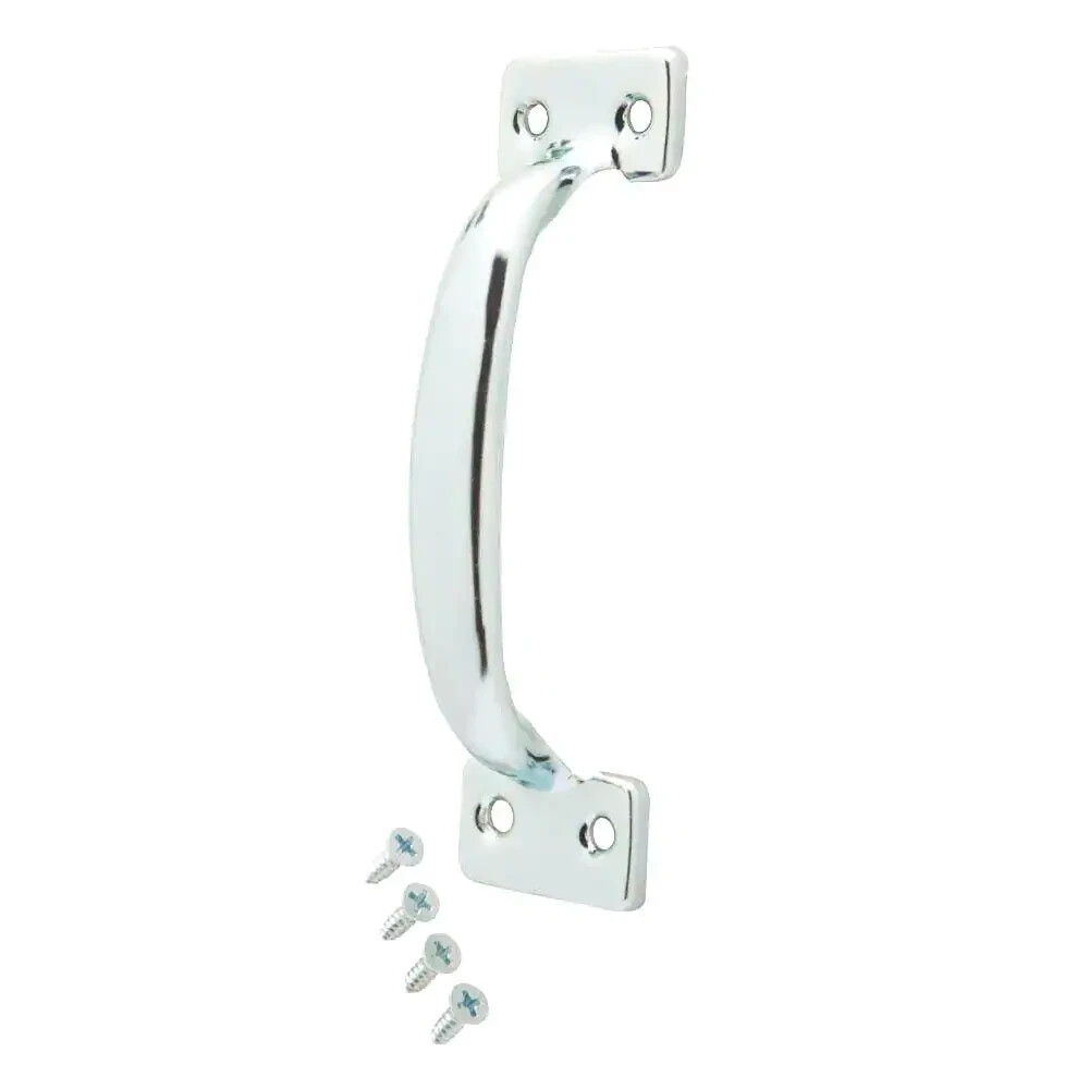 Everbilt 5-3/4 in. Zinc Plated Wood and Metal Gate Door Pull Handle 15181