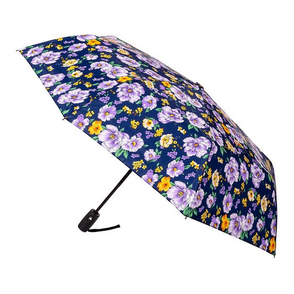 Clifton Lilac Blossoms Easy Close/Auto Open Folding Umbrella