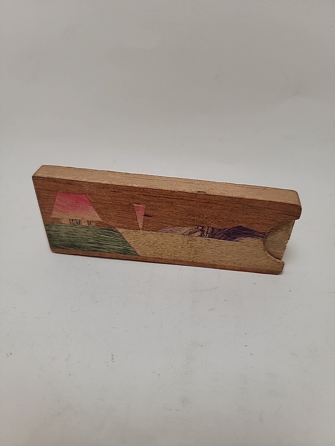 Norwegian Rosemale Wood Key/Coin Safe Storage