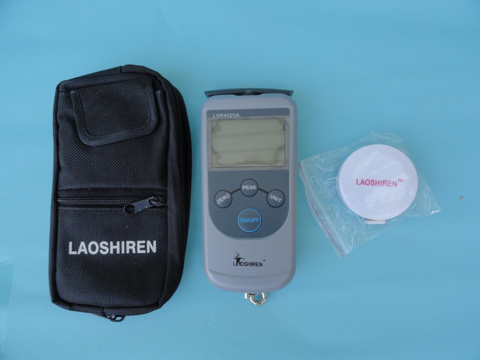 Fishing line tension value measuring device & weighing fish devicedual purpose