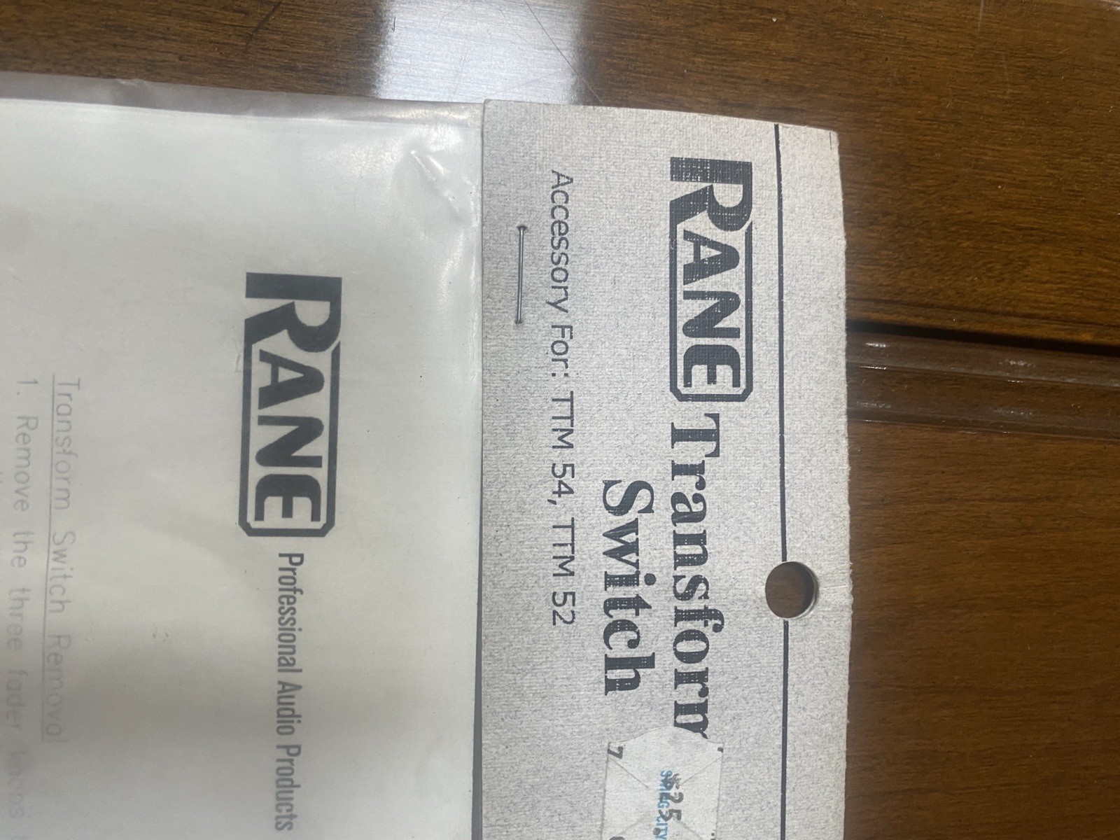 Rane transformer switch for ST-1 for TTM 54, or TTM 52