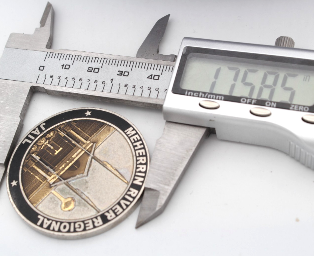 Meherrin River Regional Jail Virginia Commemorative Challenge Coin