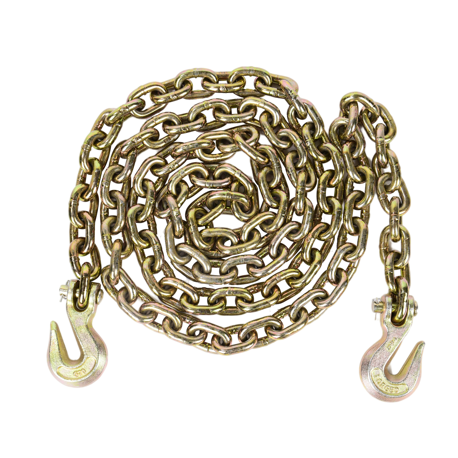 3/8" 10 ft Grade 70 Binder Chain,Transport Hauling Load Package for Trailer Load