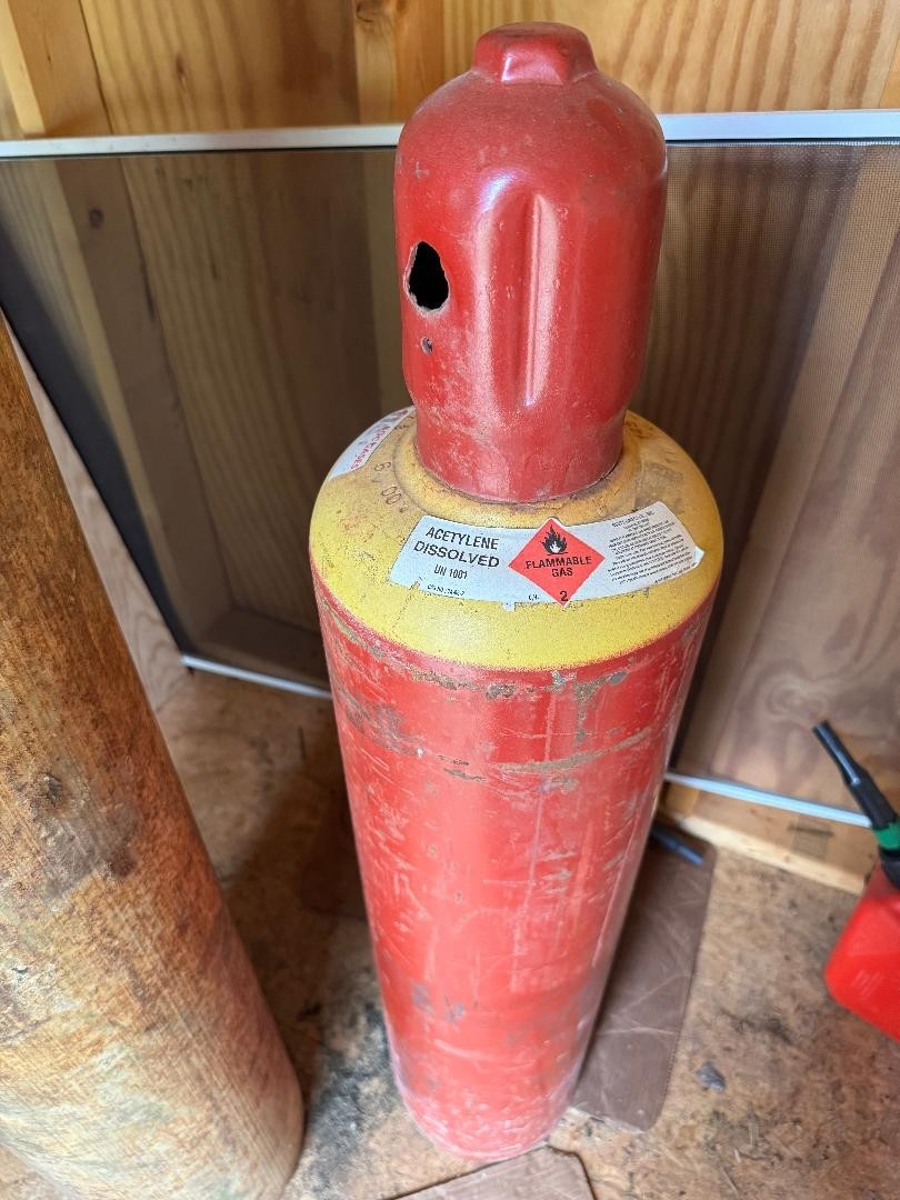 Oxygen --- Acetylene Tanks, Used