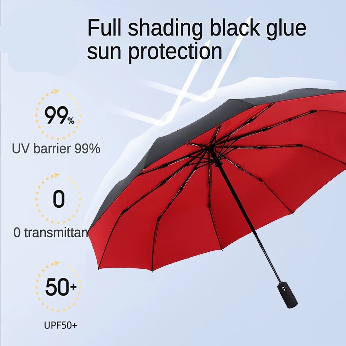 Windproof Double Layer Fully Automatic Anti Storm Resistant Umbrella Gift Men