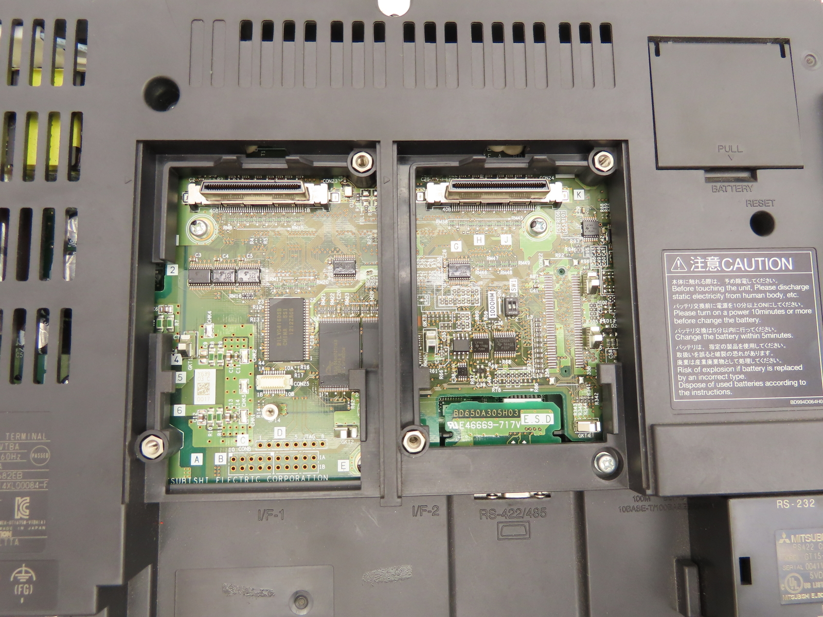 Mitsubishi GT1675M-VTBA GOT1000 Graphic Operator Control Panel 10.4" Touchscreen