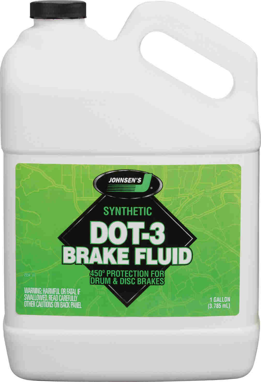 JOHNSON'S BRAKE FLUID HD 1 GALLON 2234