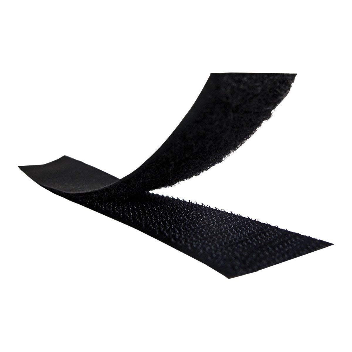 1 inches Width (25mm) 5 Yards Sew on Hook and Loop Strips,Interlocking Tape, Hoo