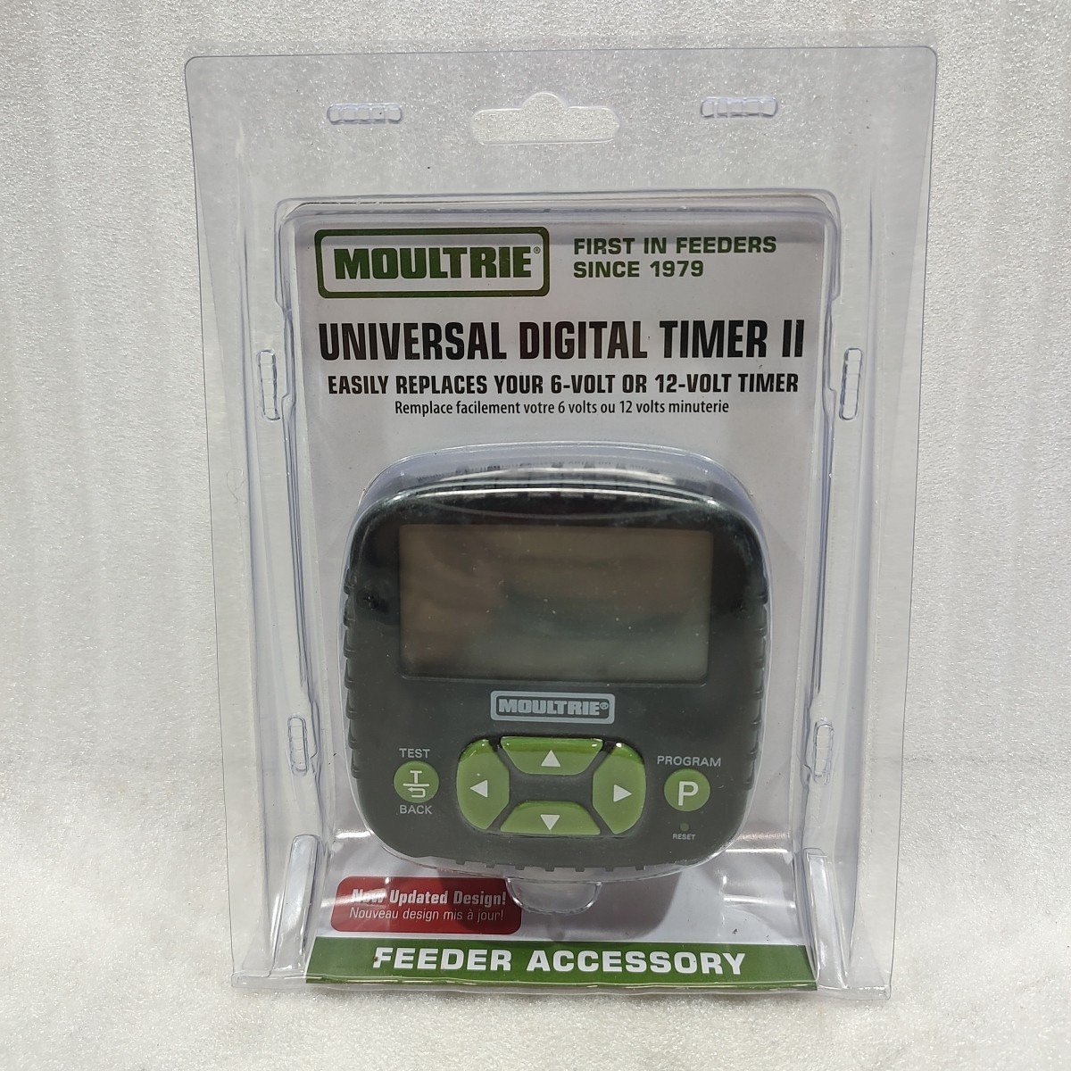 Moultrie #MFA-13461 Universal Feeding Digital Game Feeder Timer, Gen 2, Black
