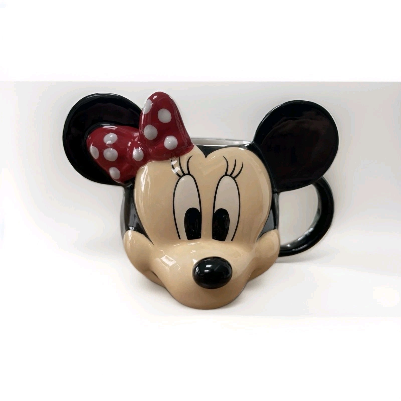 Disney Minnie Mouse 3D Head Mug Cup with Ears & Bow