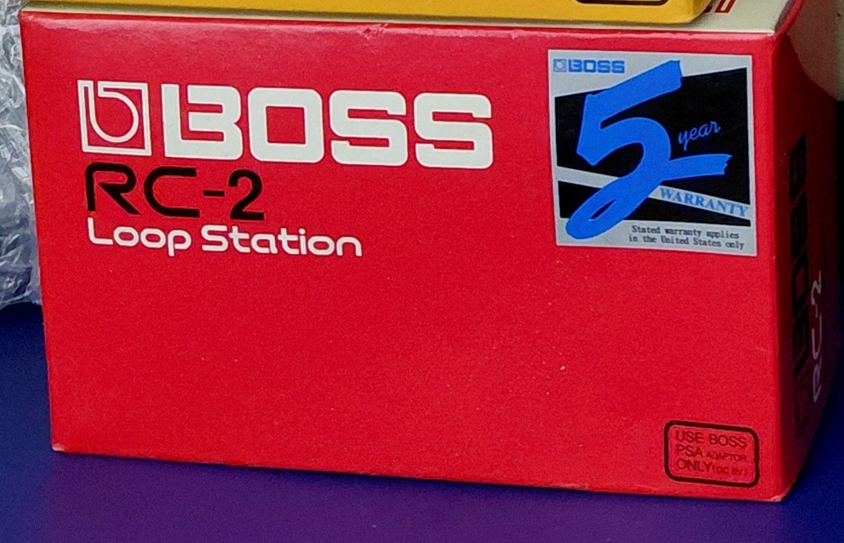 Boss RC-2 Loop Station Guitar Effects Pedal Box Only
