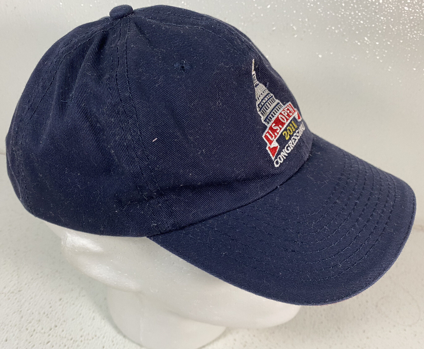 USGA 2011 Congressional US Open Blue Golf Hat/ Cap Adjustable Strap