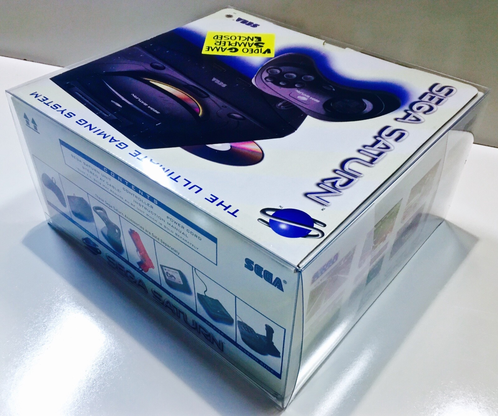 1 Console Box Protector For SEGA SATURN MODEL 2 Please Check Your Size!