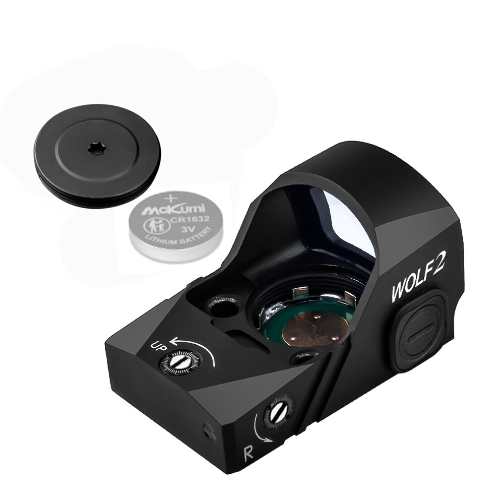 Cyelee WOLF2 Red for Astigmatism, Circle Dot Sight, for RMR Footprint