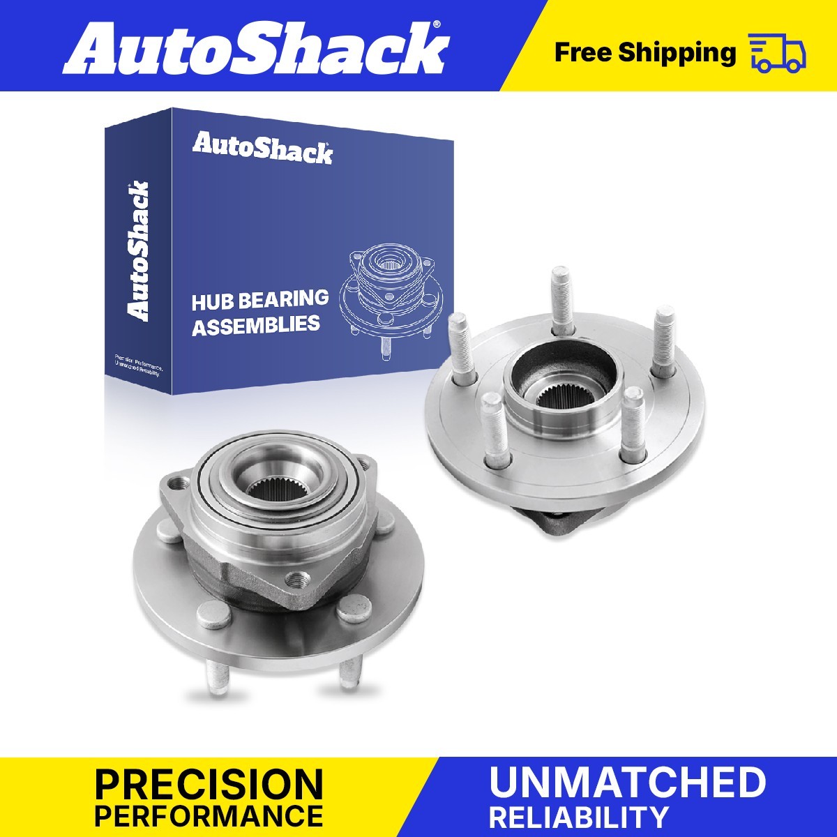 Front Wheel Hub Bearing Assemblies for Dodge, Dakota 2005-2010