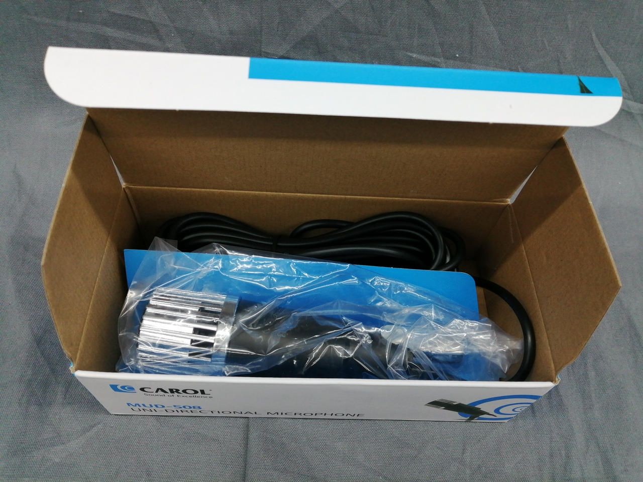 CAROL Dynamic Microphone MUD-508 Used