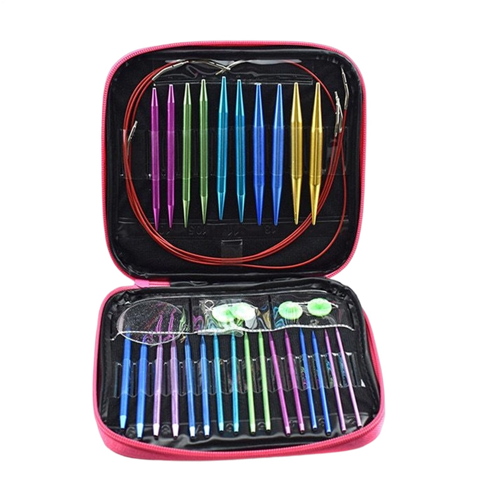 Circular Needles for Crocheting Ergonomic Handles Aluminum Alloy