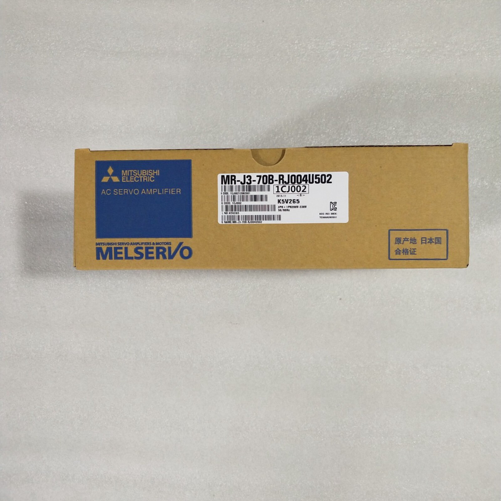 NEW Mitsubishi Servo Drive MR-J3-70B-RJ004U502