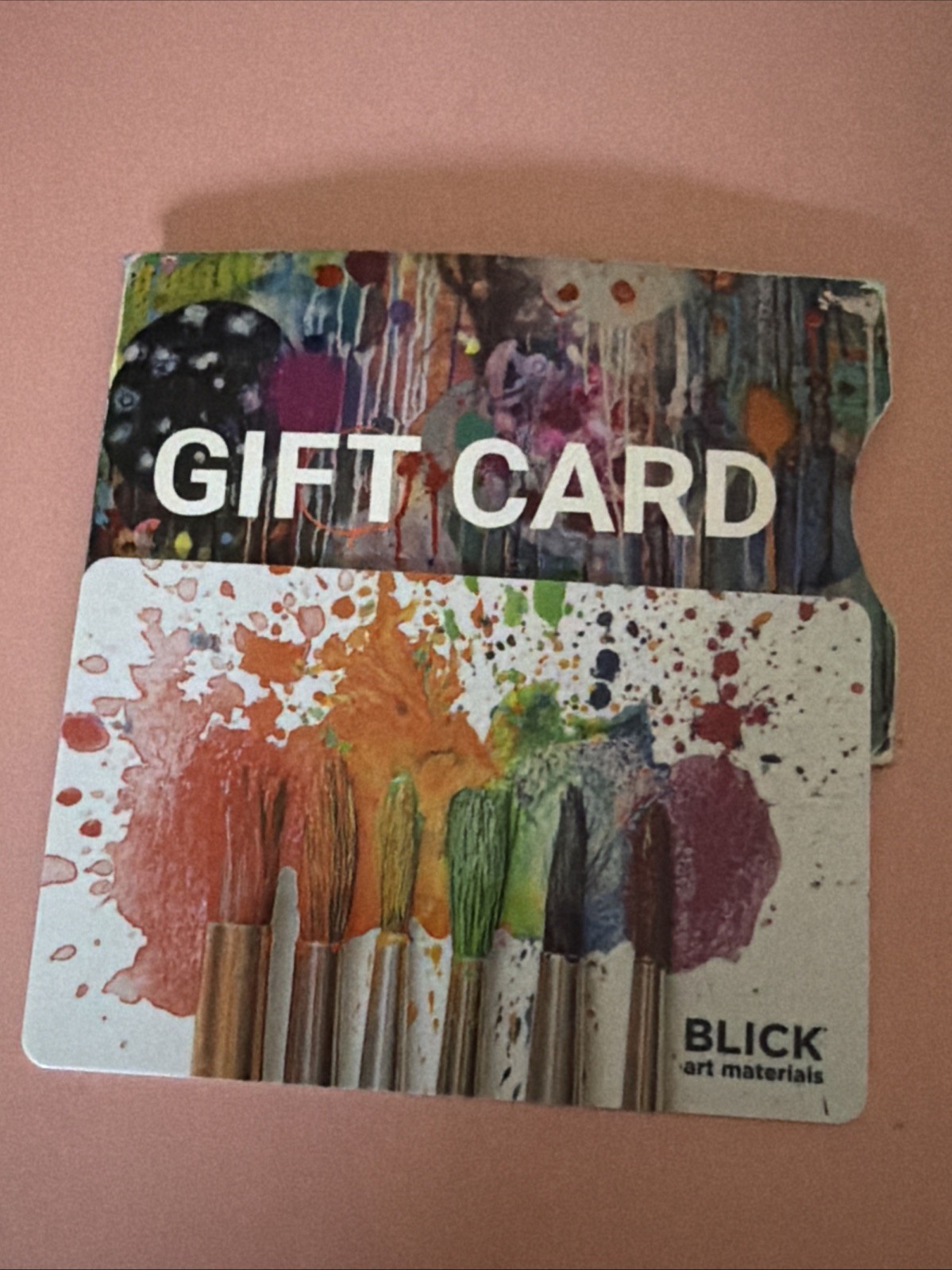 Blick Art Materials Gift Card ***New Never Used***$548.19