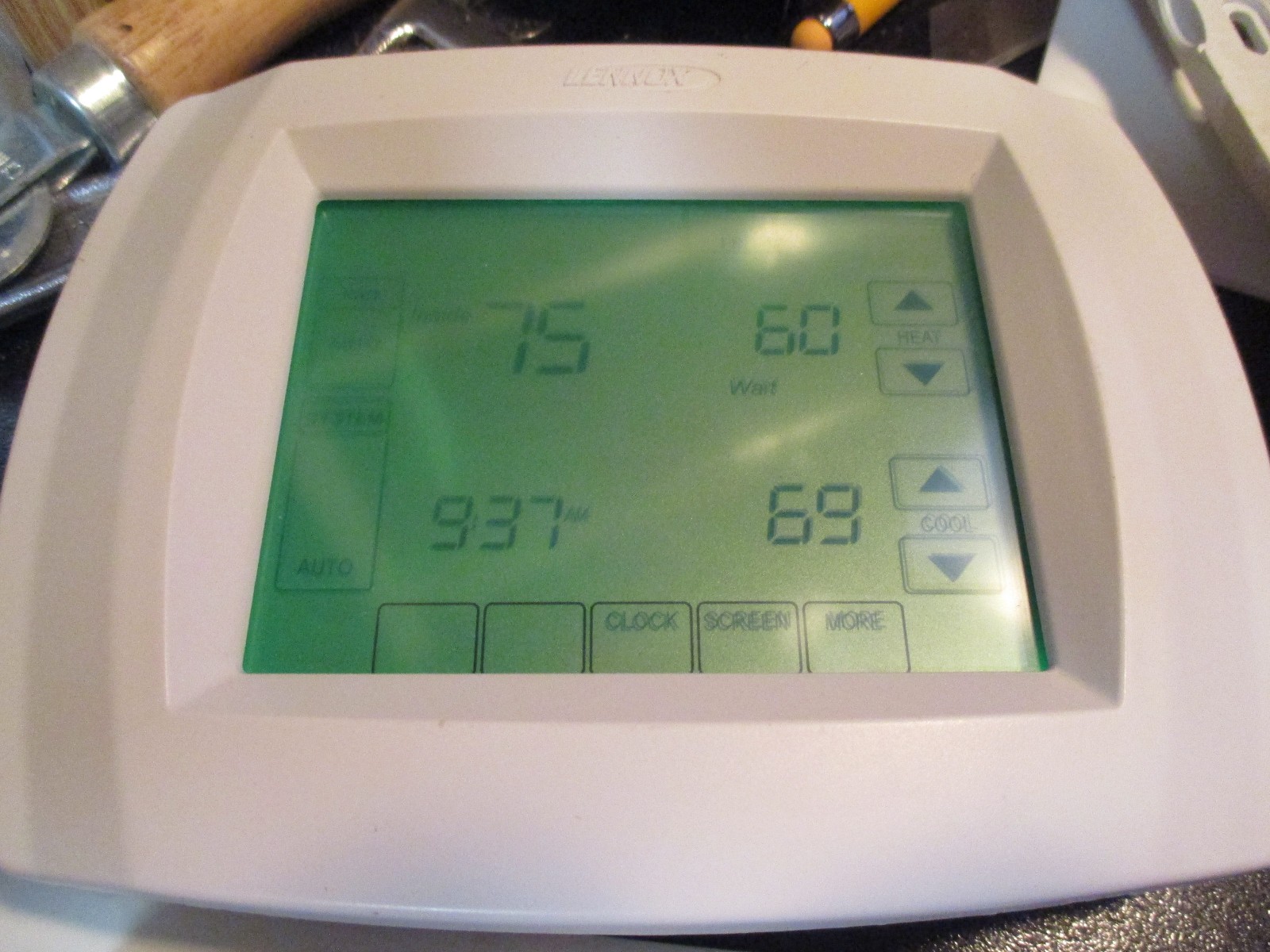 Lennox TH8320U1024 (P)X4147 Programmable Thermostat, Removed From Service