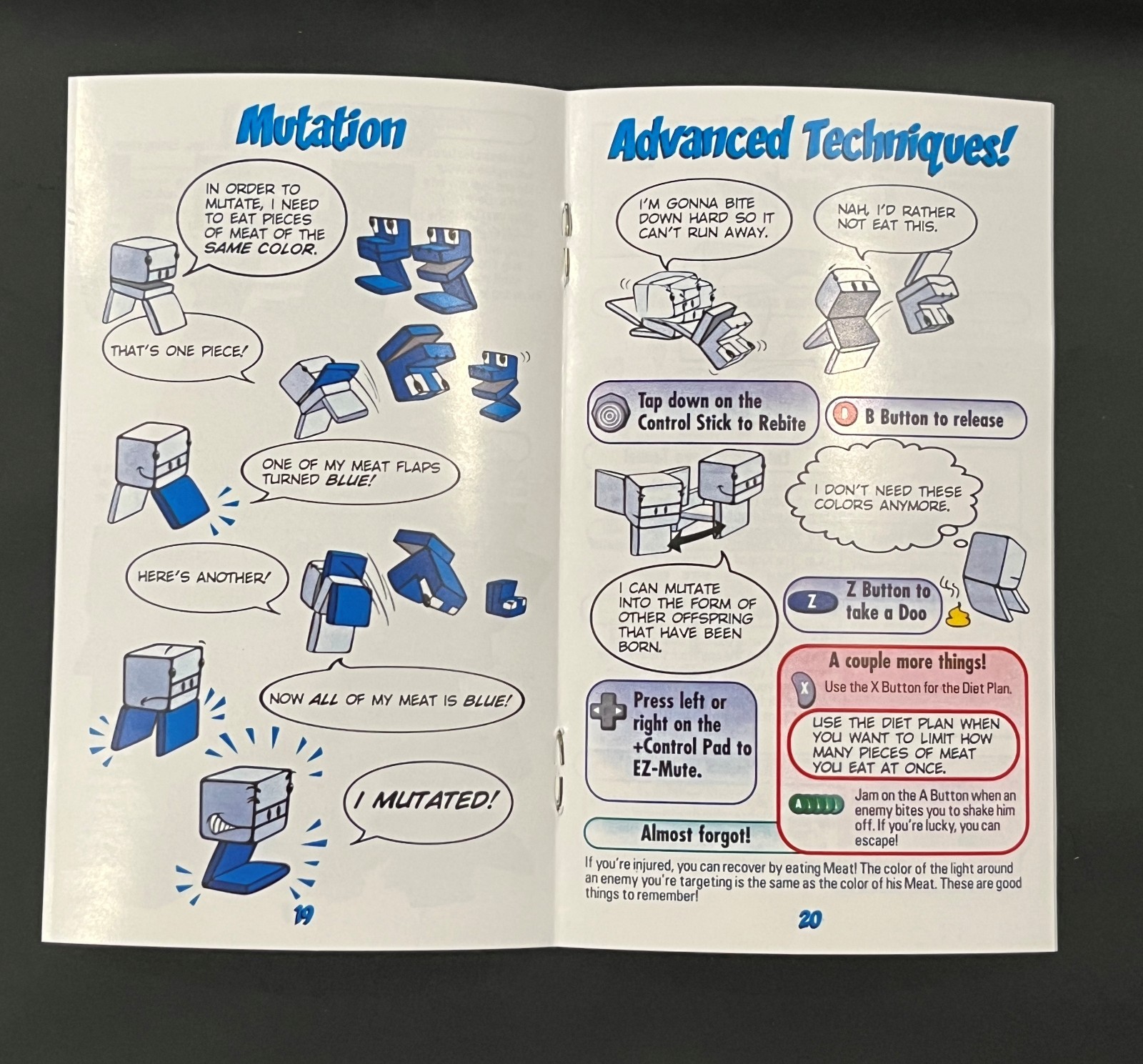 Replacement Manual for - Cubivore - GameCube Instruction Booklet