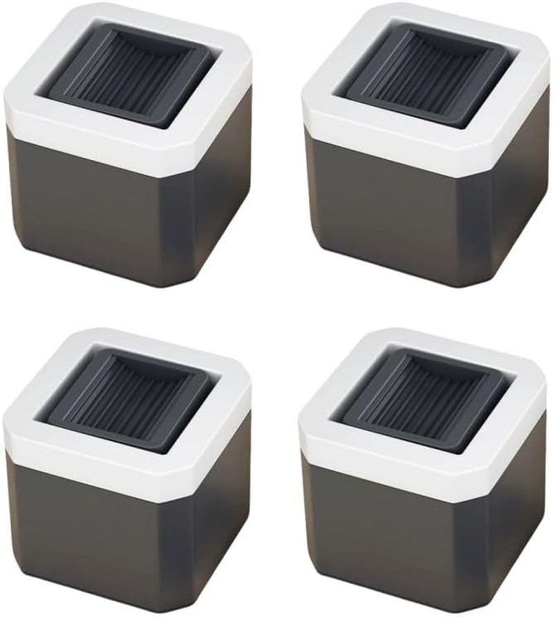 3 Inch Bed Risers with Bed Stoppers, 4 Set Heavy Duty Bed Elevator Leg Extenders