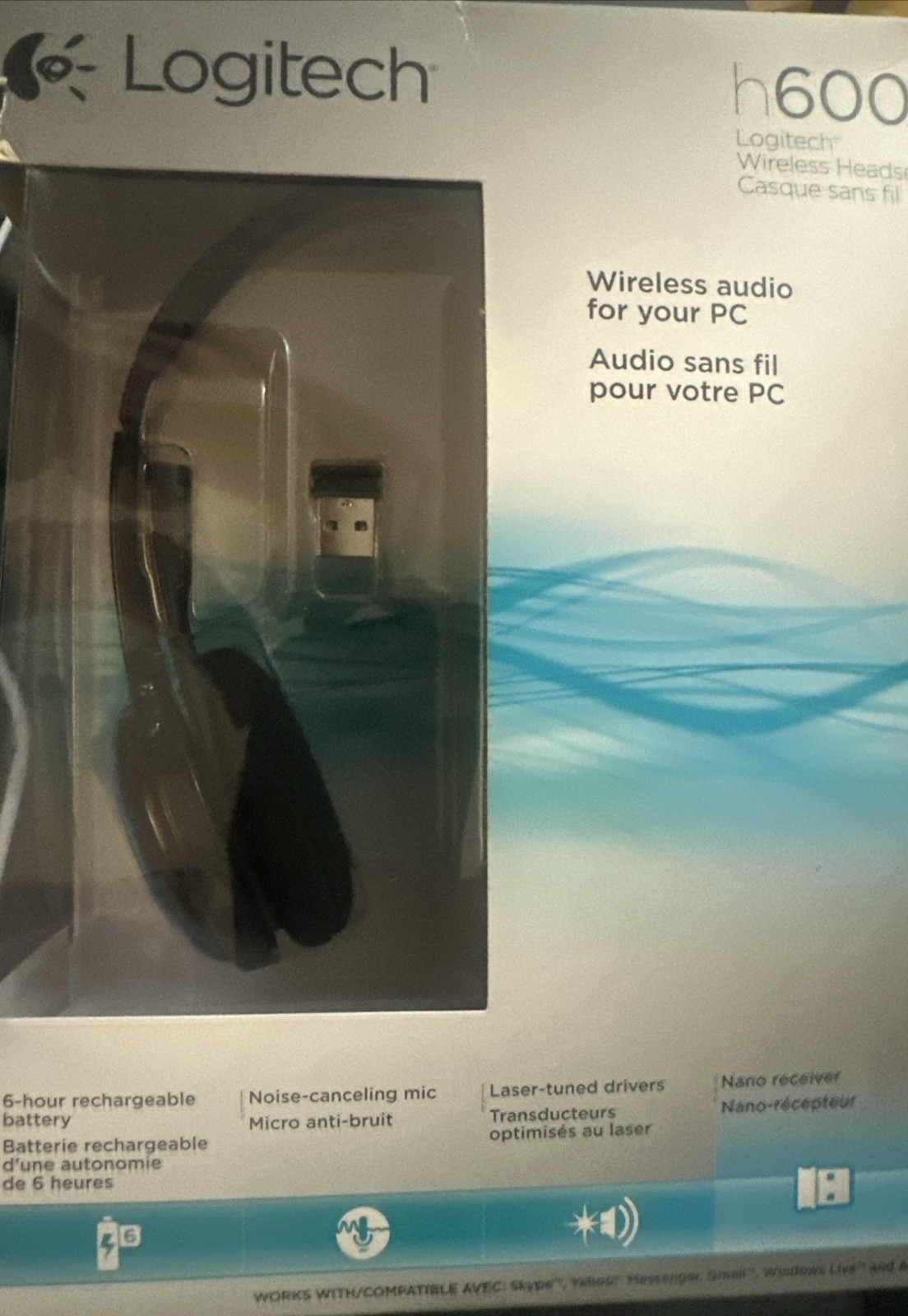 Logitech H600 Wireless headphones BRAND NEW Free Shipping