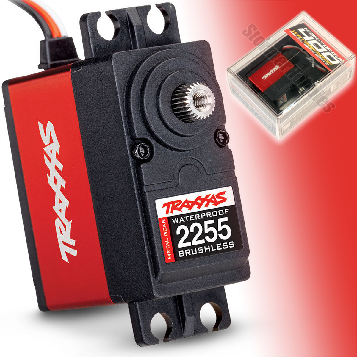 Traxxas Digital High Torque 400 Servo TRA2255 PLUS TRA2262 BEC package for TRX-4