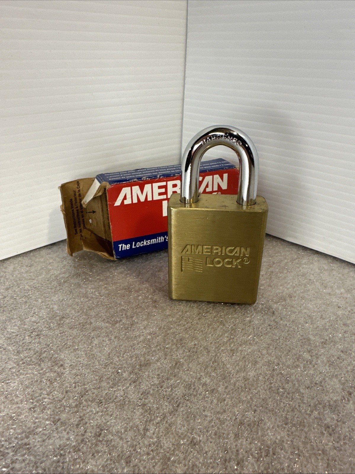 New American Lock A3900swo Padlock, Standard Shackle No Core Cyclinder