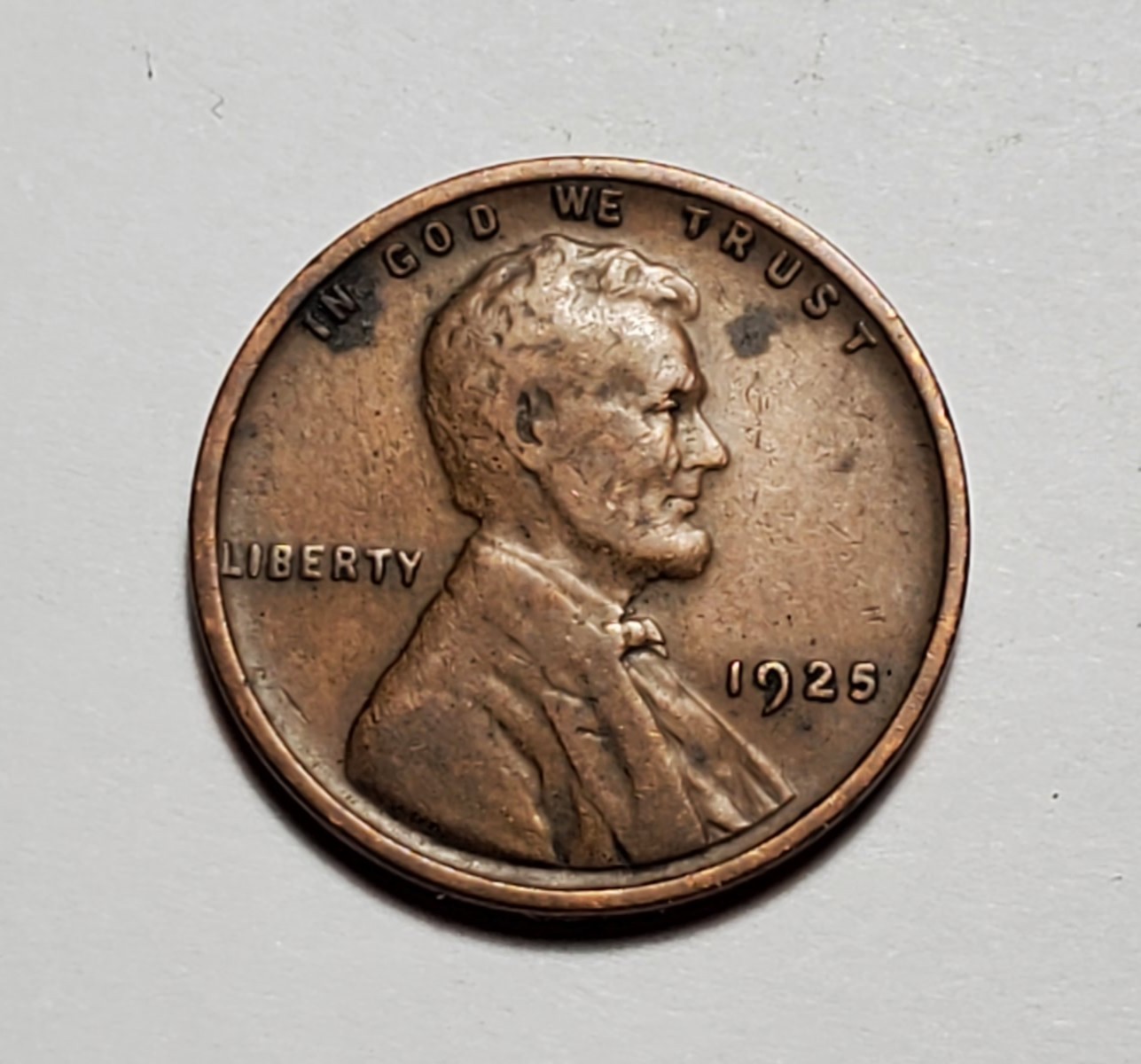 1925 P LINCOLN WHEAT PENNY #P3468