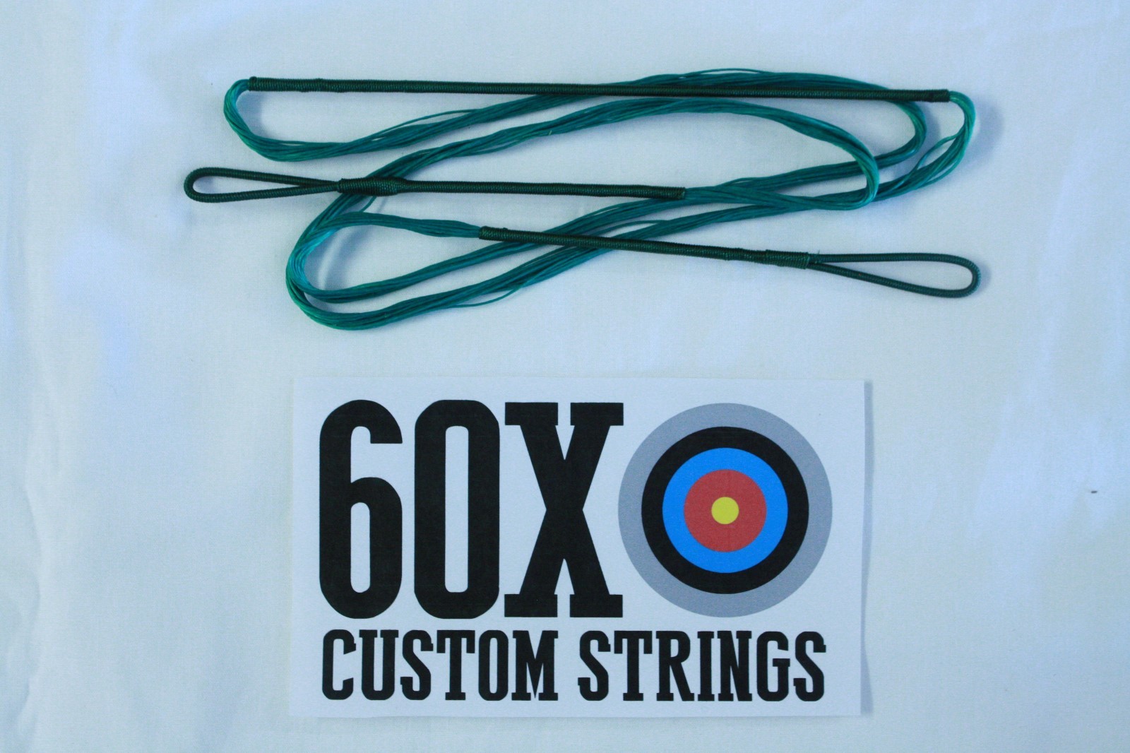 60X Custom Strings 59" Fast Flight Green Recurve Bowstrings Bow String