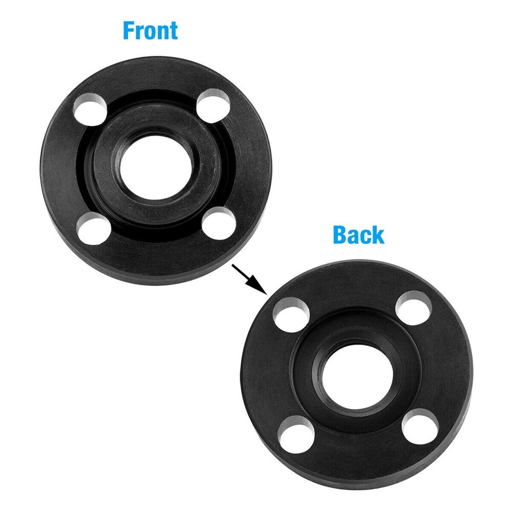 6-Pack 5/8-11 Angle Grinder Flange Nut For Milwaukee Bosch Inner Outer Lock Set