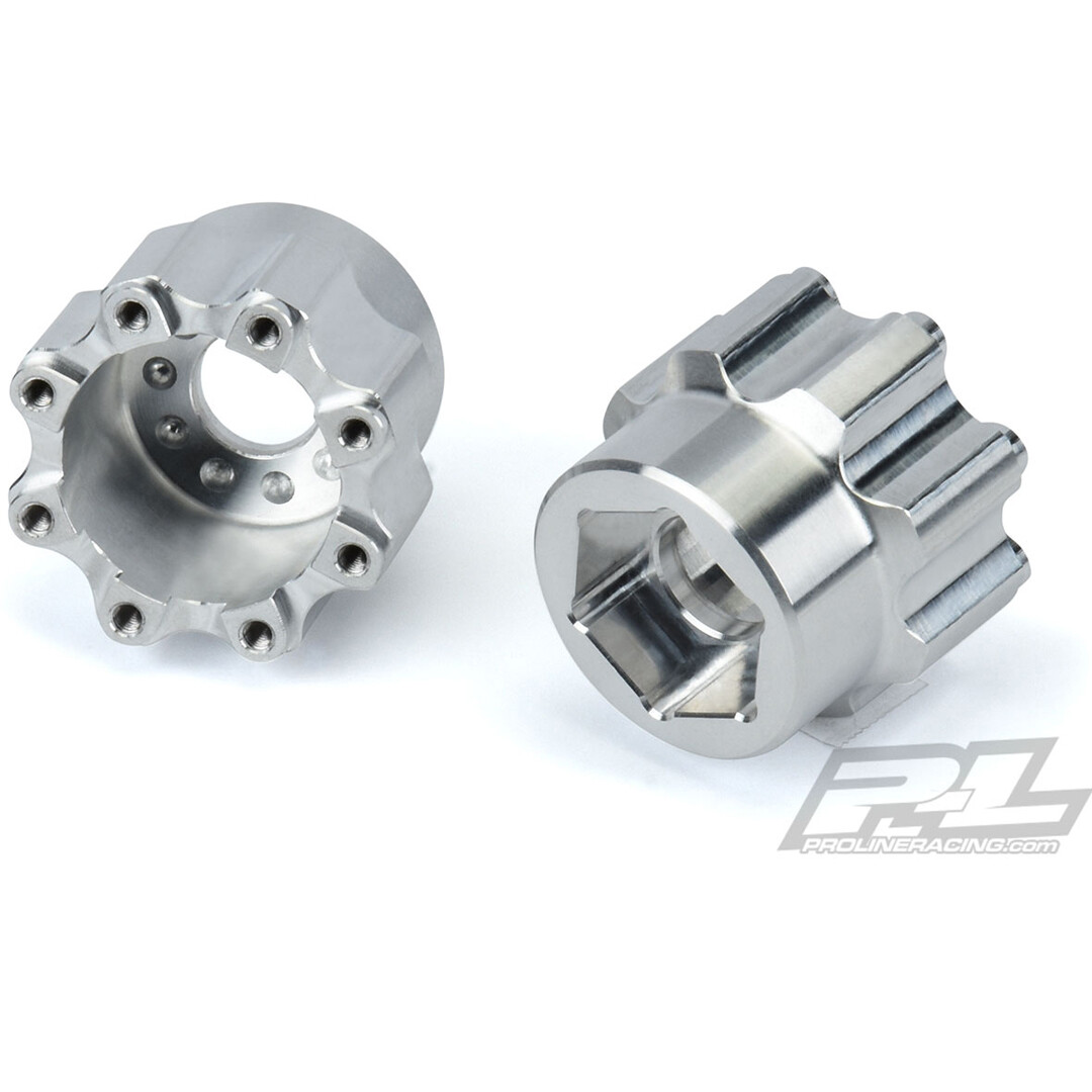 NEW Pro-Line 8x32 to 20mm Aluminum Hex Adapters : Pro-Line 8x32 3.8" Wheels