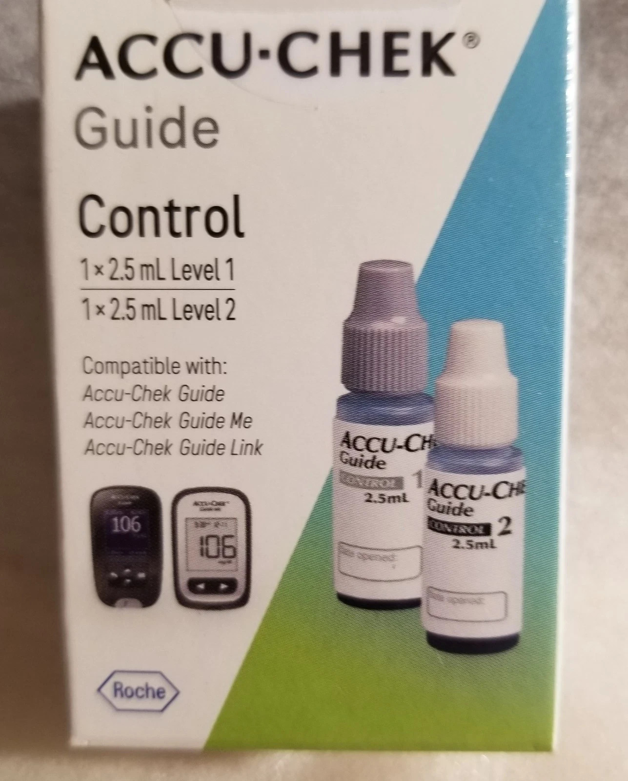 ACCU-CHEK Guide Control Solution 1 EA  x 12 boxes