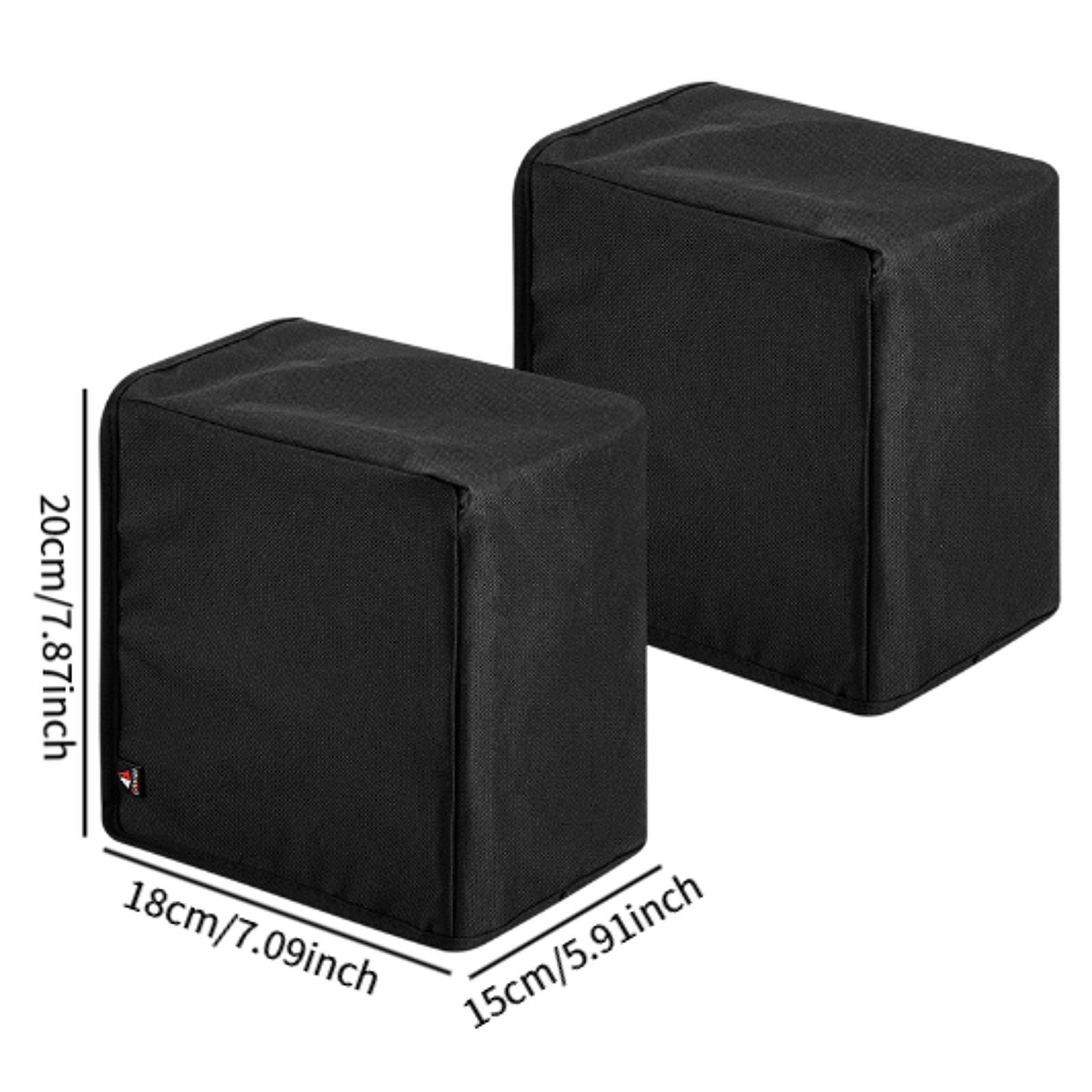 2x Speaker Dust Cases Speaker Protective Covers Portable Keep Installation